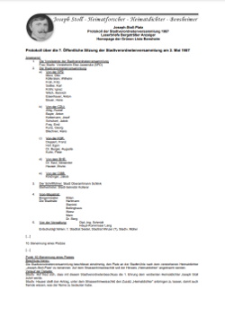 PDF-Dokument mit Artikeln und Berichten zum Thema Joseph Stoll-Platz im PDF-Format, 9 Seiten.